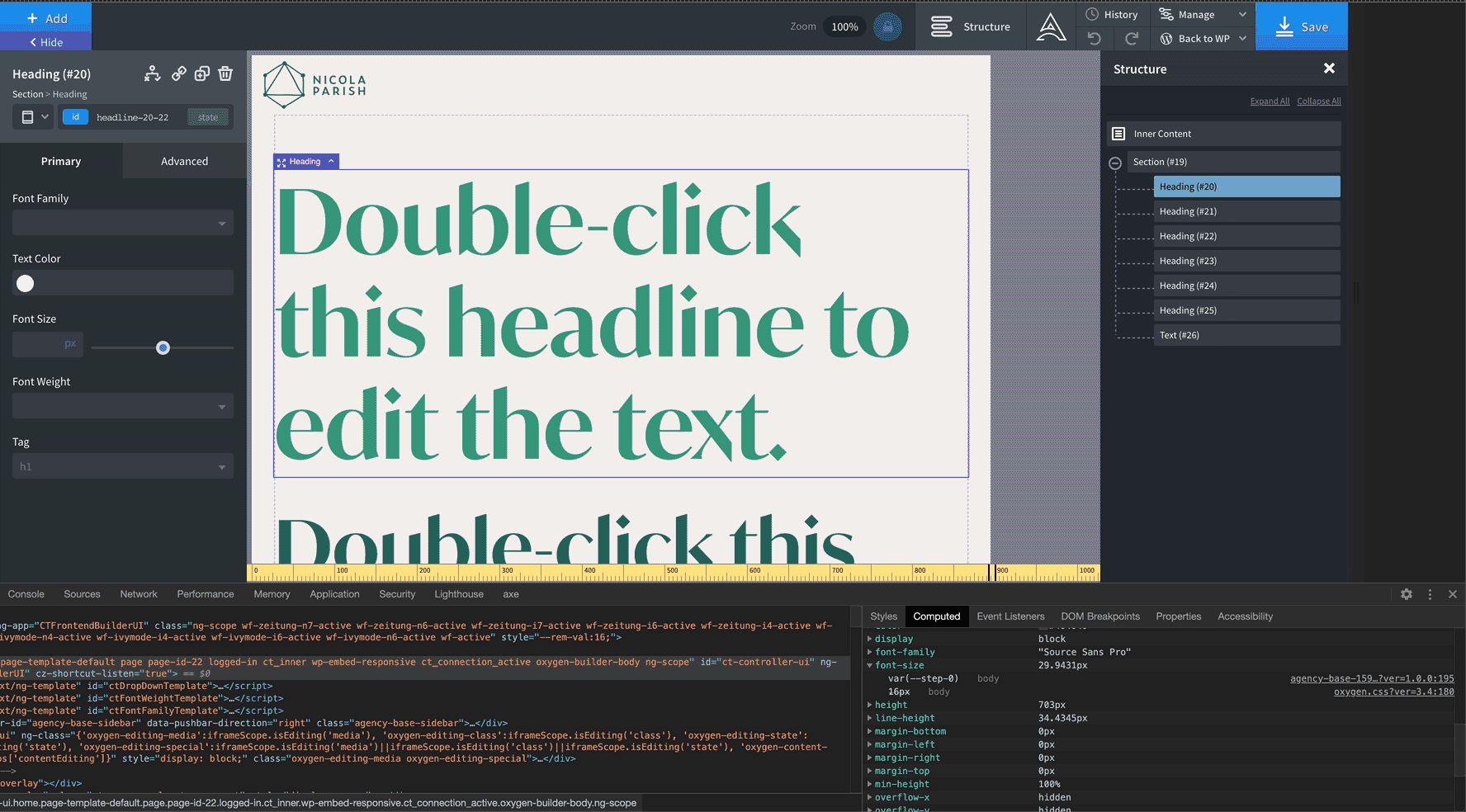 Fluid fonts when MT is active but not in use