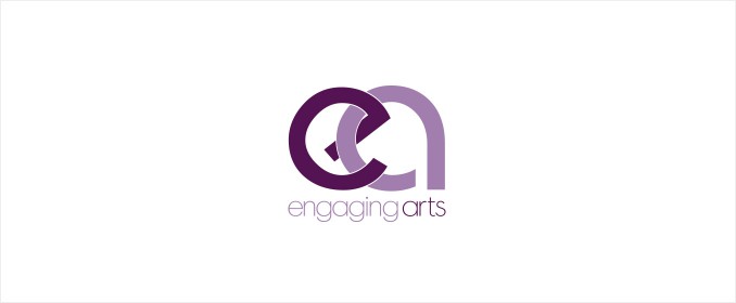 Logo design. Engaging Arts by mrjonnywood